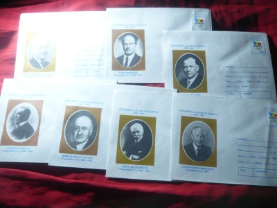 Set 7 Plicuri Intreguri Postale - Centenarul Jocurilor Olimpice 1996 foto