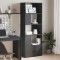 vidaXL Bibliotecă, negru, 70x36x189 cm, lemn prelucrat 3295318