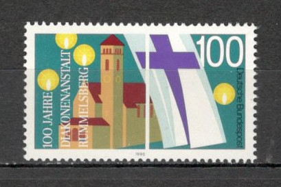 Germania.1990 100 ani Institutul ptr. diaconi Rummelsberg MG.709