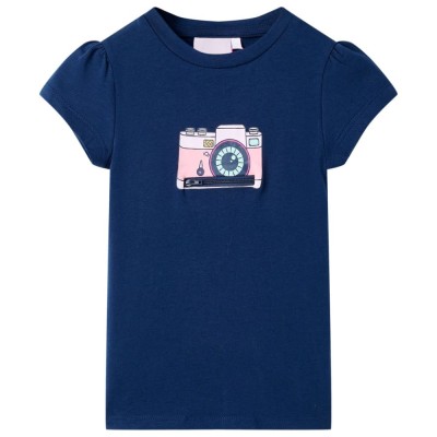 Tricou pentru copii, bleumarin, 128 foto