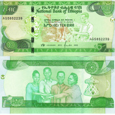 Etiopia 10 Birr 2020 P-53 UNC