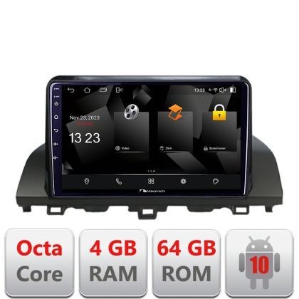 Navigatie Honda Accord 2019-2022 Nakamichi NAM5510 Qled Octa Core 720p 4+64 DSP 360 camera carplay android auto CarStore Technology
