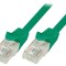 Patch Cord Ethernet UTP Cat5e Verde 0.5m