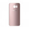 Capac Baterie cu geam camera / blitz , Samsung Galaxy S7 Edge G935 Rose Gold Orig Swap (serie razuita)