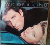 Disc vinil John Travolta - Olivia Newton John - Teo of A Kind NM-