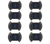 Set 8 Lampi Solare LED Perete/Scari, Lumina Bidirectionala Alba, IPF, Rezistente Apa, Autonomie 8h, Montaj Facil