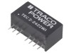Convertor DC/DC TRACO POWER 2W 9-36V la 12V/-12V, 2 iesiri, TEC 2-2422WI, SIP8, 83mA