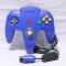 Controller Nintendo 64 N64 blue albastru - original