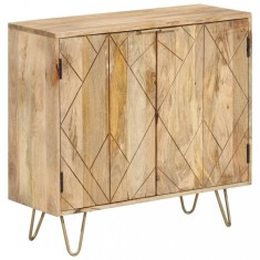 vidaXL Servantă, 80x30x75 cm, lemn masiv de mango 246155