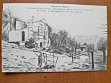 Carte postala, desen uerre de 1914-15, 1 es Enviros de Pont a Mousson, 1916