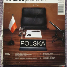 Revista Wallpaper, Polska, Octombrie 2001, 400 pagini, in limba engleza