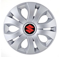 Set 4 Capace Roti Autohelix MSA&reg; potrivite jantelor de 14 inch, Compatibil Cu Suzuki, model Top Gray
