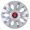 Set 4 Capace Roti Autohelix MSA&reg; potrivite jantelor de 14 inch, Compatibil Cu Suzuki, model Top Gray