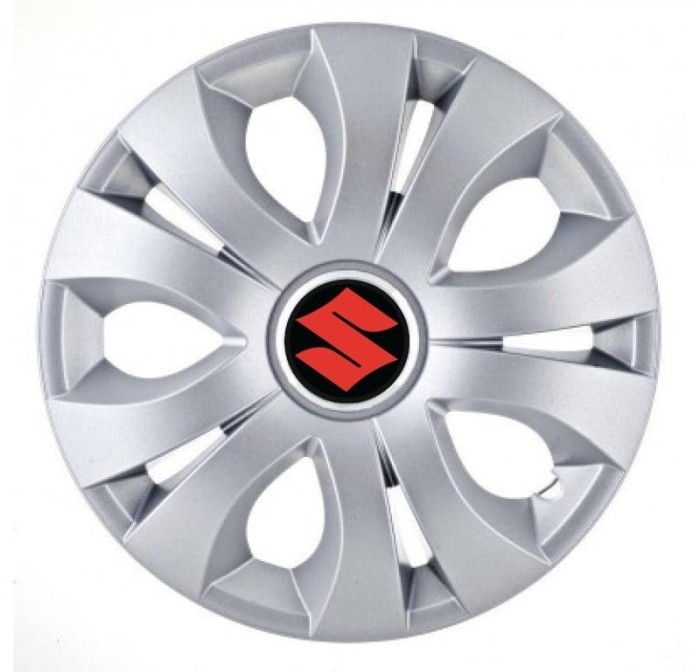 Set 4 Capace Roti Autohelix MSA&reg; potrivite jantelor de 16 inch, Compatibil Cu Suzuki, model Top Gray