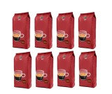 Pachet 8 x ICS Espresso Cafea Boabe 1kg , Espresso intens si cremos