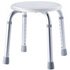 RIDDER Taburet pentru baie rotund, alb, 110 kg, A00603101 421608