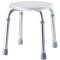 RIDDER Taburet pentru baie rotund, alb, 110 kg, A00603101 421608