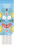 Semne de carte de decorat si colorat. Natura