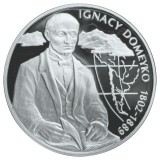 Polonia 10 zloti 2007 Ignacy Domeyko PROOF 14,14 g Argint .925, Europa