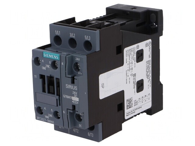 Contactor 3-Poziții 24VDC 32A NO/NC
