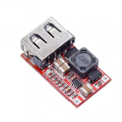 DC-DC converter step-down, IN: 6-24V, OUT: 5V (3A) USB (DC.437) foto