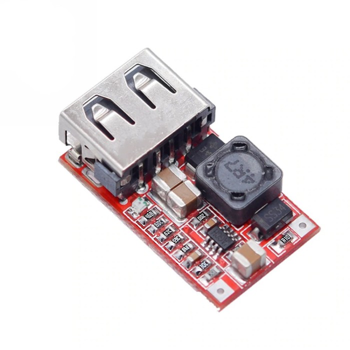 DC-DC converter step-down, IN: 6-24V, OUT: 5V (3A) USB (DC.437)