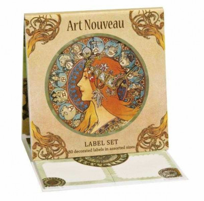 Etichete Fridolin Art Nouveau foto