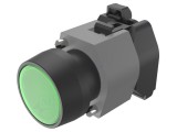 Comutator EAO 22mm apăsare verde IP65 poziție stabilă