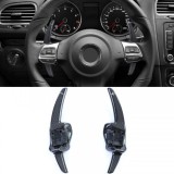 Set de &icirc;nlocuire a paletelor de schimbare din carbon real pentru VW Golf 6 08-12 Performance AutoTuning