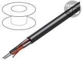 Cablu RS232 Ecranat 1x2x24AWG Cu Folie Al-PET PVC Crom