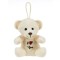 Jucărie Plus, Ursuleț, I Love You, Bej, 11cm