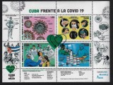 CUBA 2021 MEDICINA LUPTA IMPOTRIVA CORONAVIRUS COTA MICHEL 24 EURO