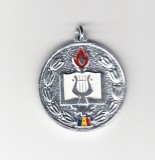 Insigna Cantarea Romaniei, 1978-1979 - doar partea inferioara