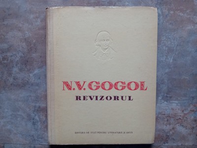 REVIZORUL - N.V. GOGOL, 1949 foto