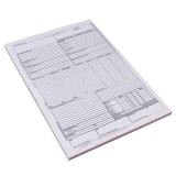 CMR International A4, 3 Ex., Tipar Fata, Biroco - Scrisoare Transport, Hartie Autocopiativa, 33 seturi/carnet