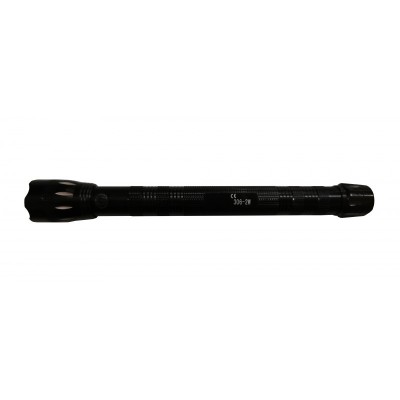 Lanterna metalica de mana elSales ELS-306-2W , putere LED 2 W , negru foto