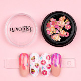 Cumpara ieftin Decoratiuni Unghii Nail Art LUXORISE, Love Cake