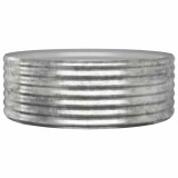 Cumpara ieftin Jardiniera, argintiu, 100x100x36 cm, otel galvanizat