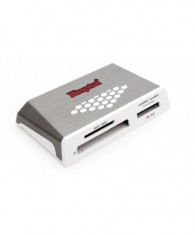 Card reader kingston usb 3.0 carduri suportate: cf/sd/sdhc/uhs-i/sdxc/ush-i /microsdhc/memory stick foto