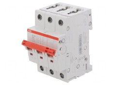 &Icirc;ntrerupător Tripolar pentru Șină DIN 16A 400VAC