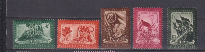 UNGARIA MI. 1106-1110 MNH