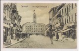 Carte postala circulata in perioada interbelica Cernauti