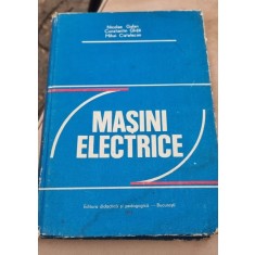 Masini electrice - Nicolae Galan