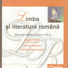 Limba si literatura romana-manual clasa a XII-a