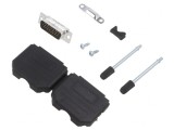 Conector D-Sub HD 26 Pin Tată Lipire Gold Flash