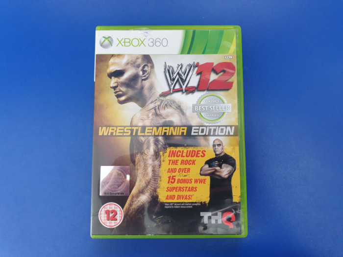 WWE &#039;12 - joc XBOX 360