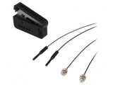 Senzor fibră optică 670mm emiţător-receptor 2M