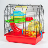 Cumpara ieftin GRIM II - cuşcă pentru hamster cu tunel, INTER-ZOO Pet Products