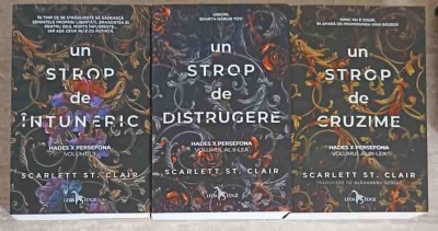HADES X PERSEFONA VOL.1-3 UN STROP DE INTUNERIC, UN STROP DE DISTRUGERE, UN STROP DE CRUZIME-SCARLETT ST. C-256809 foto