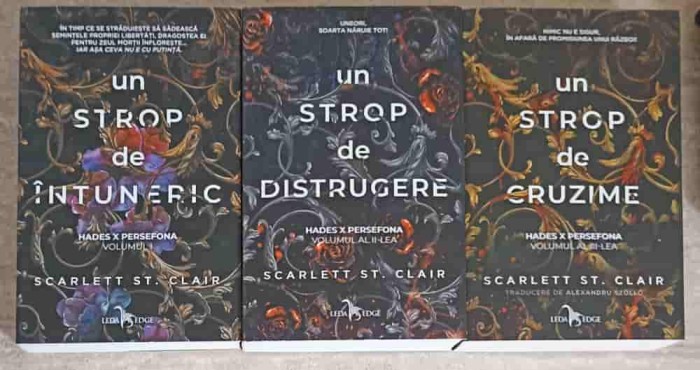 HADES X PERSEFONA VOL.1-3 UN STROP DE INTUNERIC, UN STROP DE DISTRUGERE, UN STROP DE CRUZIME-SCARLETT ST. C-256809